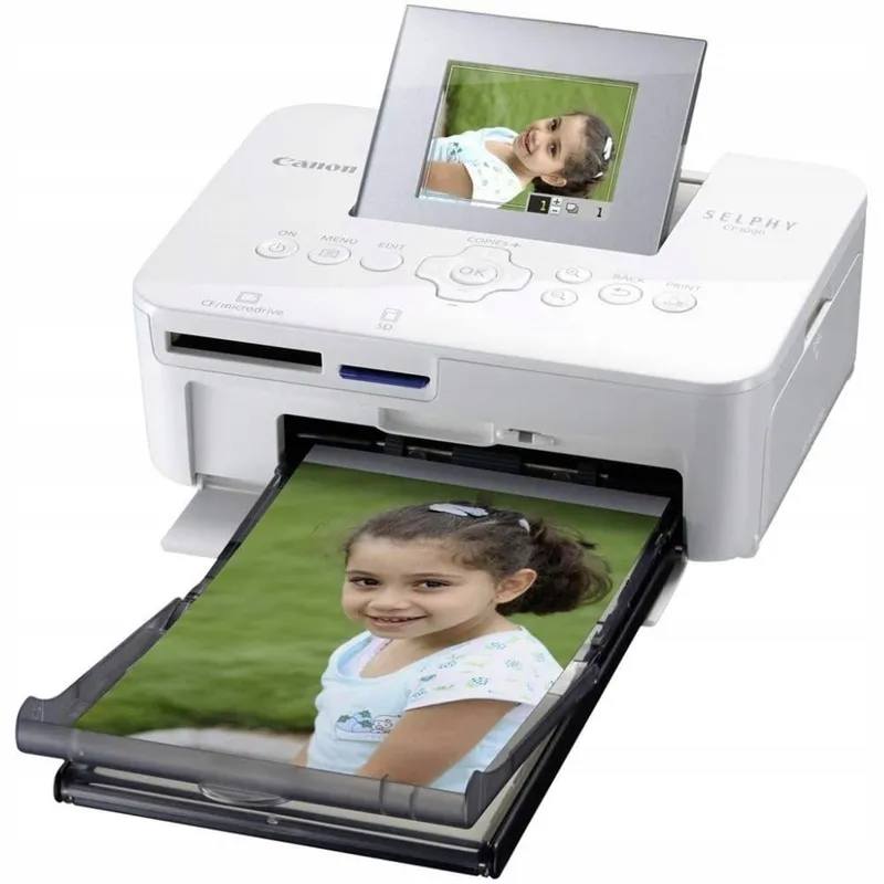 CANON SELPHY CP1000 Fotoprinter 10x15cm USB SD Wit — foto 3