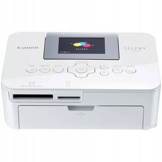 CANON SELPHY CP1000 Fotoprinter 10x15cm USB SD Wit — miniatuur 2