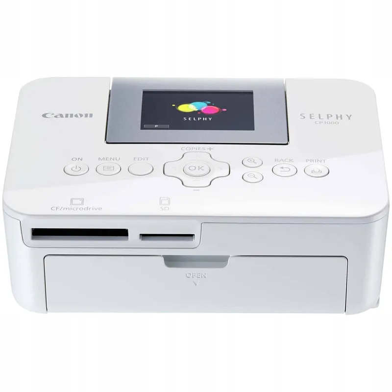CANON SELPHY CP1000 Fotoprinter 10x15cm USB SD Wit — foto 2