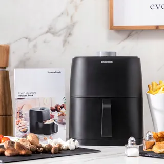 INNOVAGOODS Airfryer 1200W 2L Zwart Kunststof