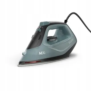 AEG Stoomstrijkijzer 2400W 110g Stoomstoot 2m Kabel Groen Grijs