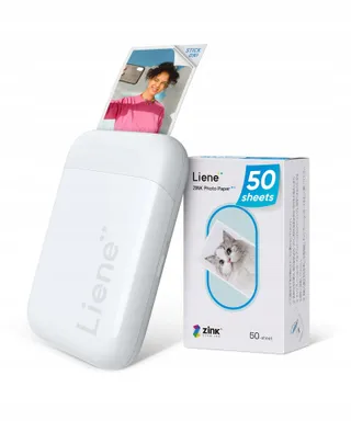 LIENE Pearl K100 Mini Fotoprinter Bluetooth met Papier