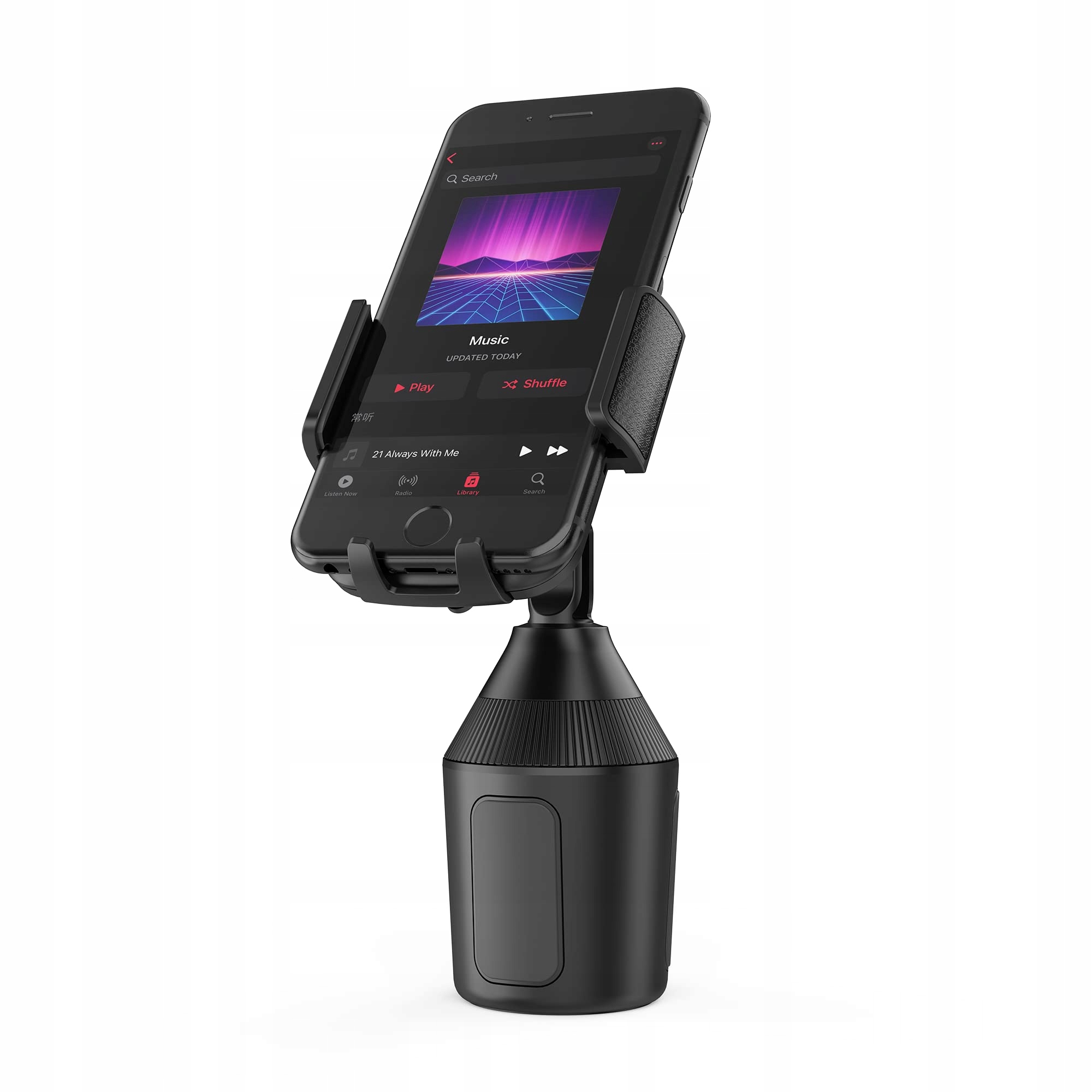 SEEKONE Telefoonhouder Auto voor Bekerhouder 55-100mm