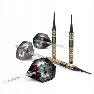 CUESOUL Dragon Deluxe Softdarts Set 16g Luxe Etui — miniatuur 3
