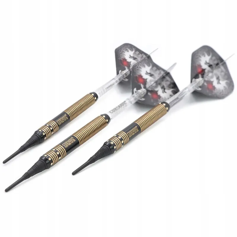 CUESOUL Dragon Deluxe Softdarts Set 16g Luxe Etui — foto 4
