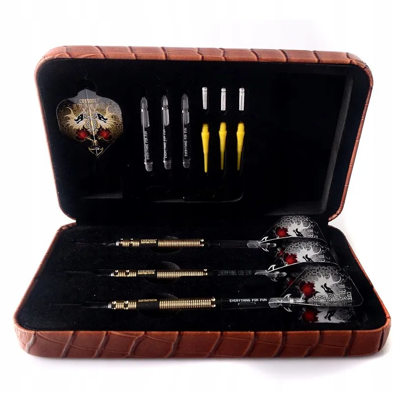 CUESOUL Dragon Deluxe Softdarts Set 16g Luxe Etui — foto 8