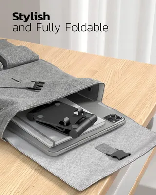 NULAXY Verstelbare Telefoonstandaard Aluminium Smartphones — miniatuur 5