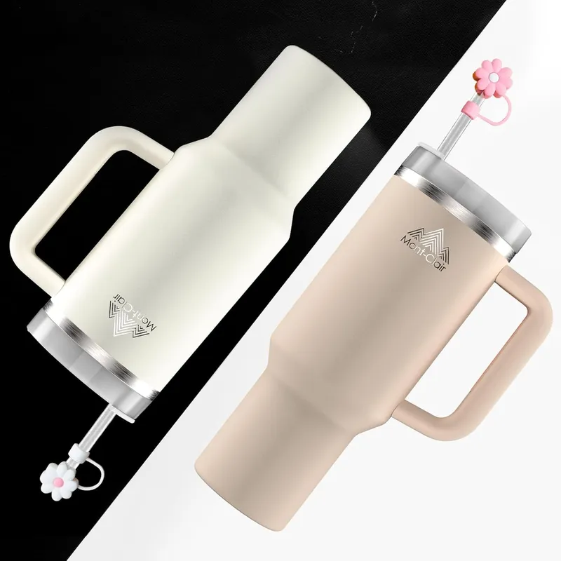 MONT-CLAIR Tumbler Thermobeker 1,2L Rietje BPA-Vrij — foto 10