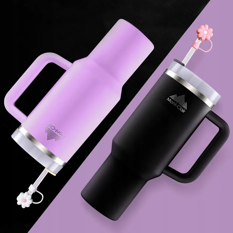 MONT-CLAIR Tumbler Thermobeker 1,2L Rietje BPA-Vrij — foto 4