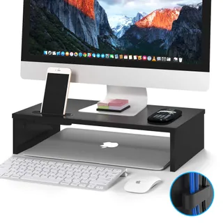 BONTEC Monitorstandaard Ergonomisch Telefoonhouder Laptop PC
