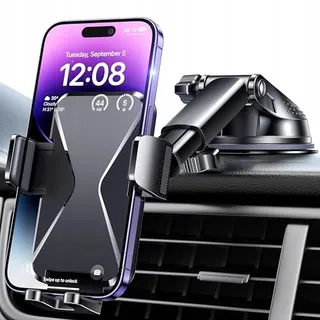 BIPOPIBO Autohouder Telefoon Universeel 360° iPhone Android — miniatuur 1