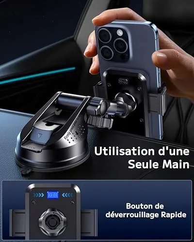 BIPOPIBO Autohouder Telefoon Universeel 360° iPhone Android — foto 5