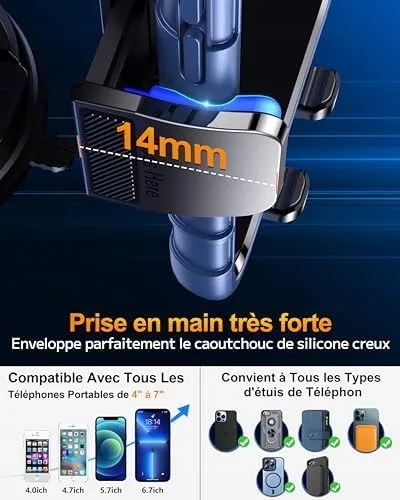 BIPOPIBO Autohouder Telefoon Universeel 360° iPhone Android — foto 3