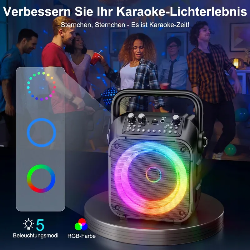 SINGINGMATE Karaoke Set Bluetooth Voor Kinderen En Volwassenen — foto 3