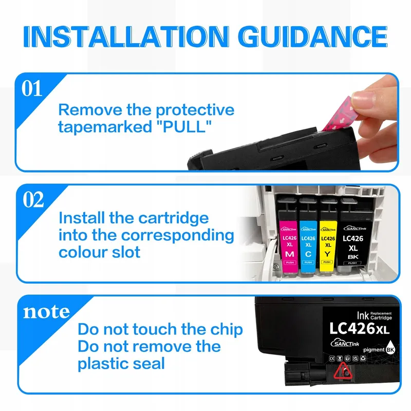 BROTHER LC426XL Inktcartridges Hoge Capaciteit voor MFC-J4335DW — foto 4