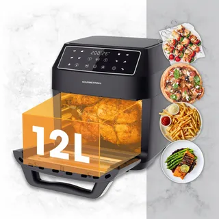 GOURMETMAXX Airfryer 12L 1700W 9 Functies Minioven — miniatuur 11