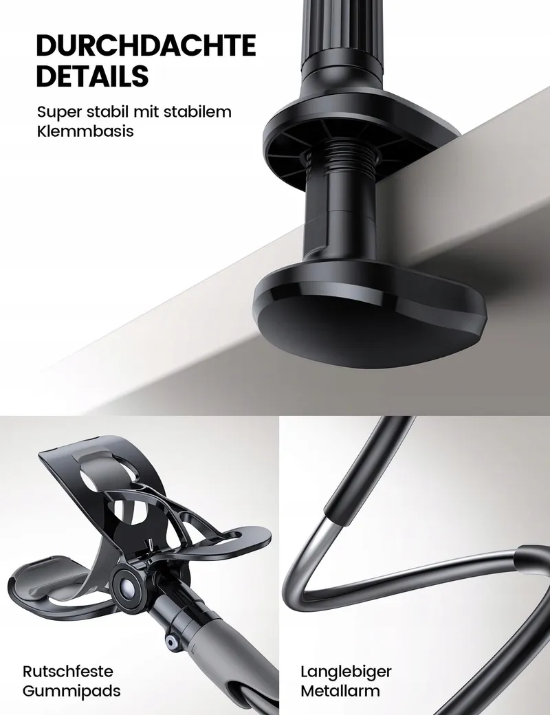 LAMICALL Flexibele Bedtelefoonhouder Lange Arm iPhone Samsung — foto 6
