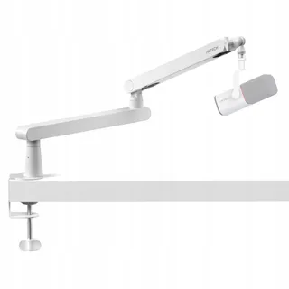IXTECH Low Profile Microfoonarm 360 Wit Voor Streaming Podcast — miniatuur 1
