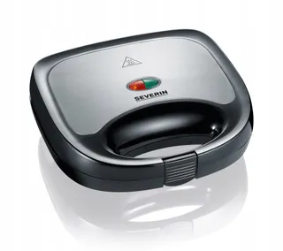 SEVERIN SA 2969 Sandwichmaker 2 Sandwiches Antiaanbak 600W RVS