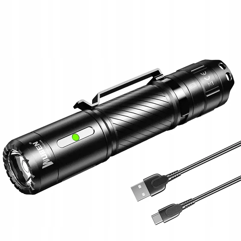 WUBEN C3 LED Zaklamp 1200 Lumen USB-C Oplaadbaar Tactisch — foto 1