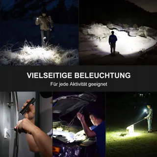 WUBEN C3 LED Zaklamp 1200 Lumen USB-C Oplaadbaar Tactisch — miniatuur 9