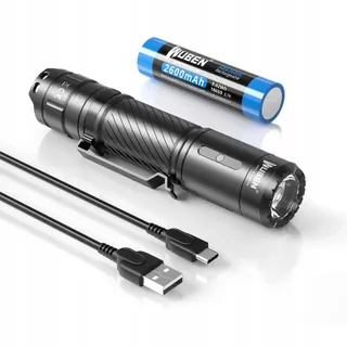 WUBEN C3 LED Zaklamp 1200 Lumen USB-C Oplaadbaar Tactisch — miniatuur 11