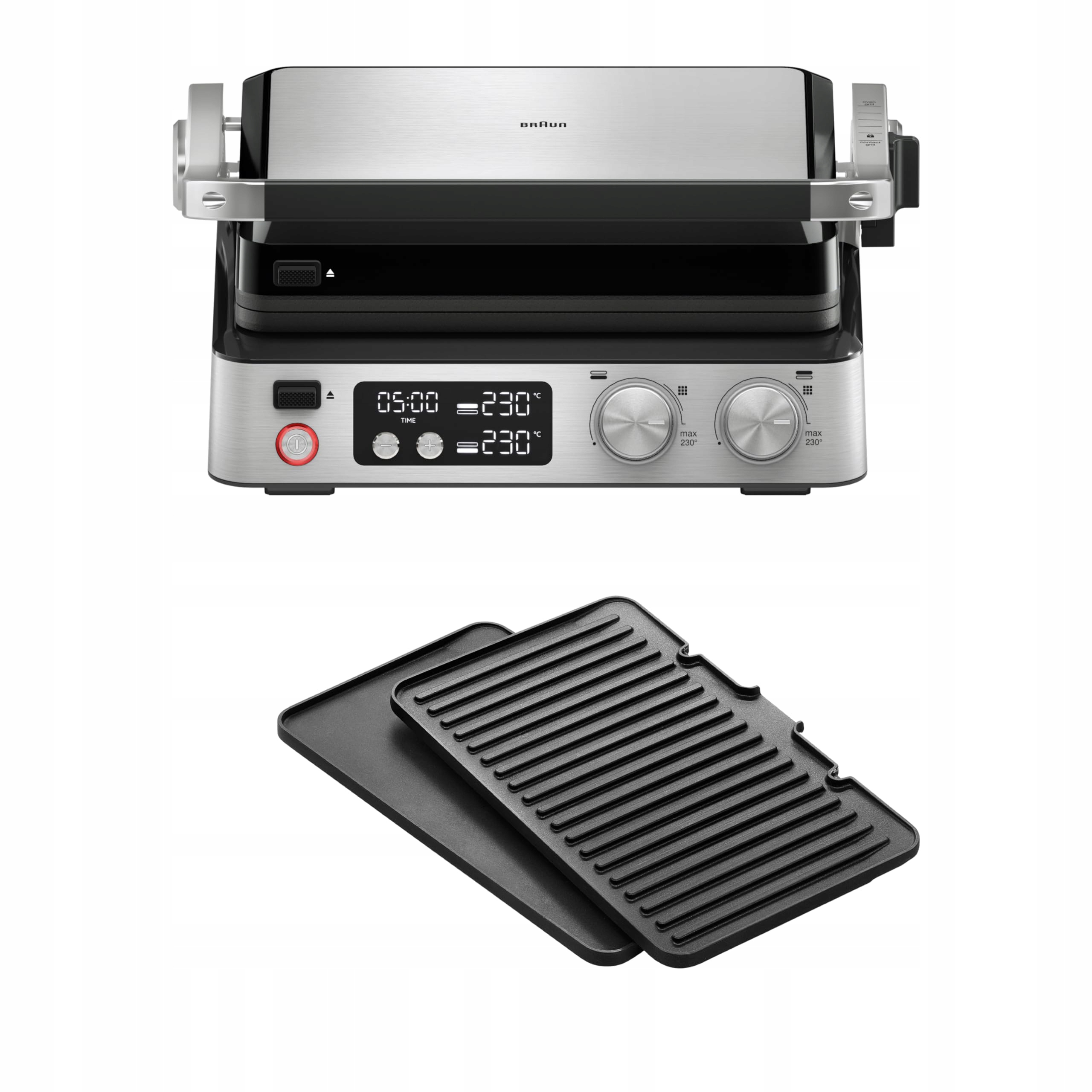 BRAUN MultiGrill 7 Contactgrill 3-in-1 BBQ Groot Grilloppervlak 2000W