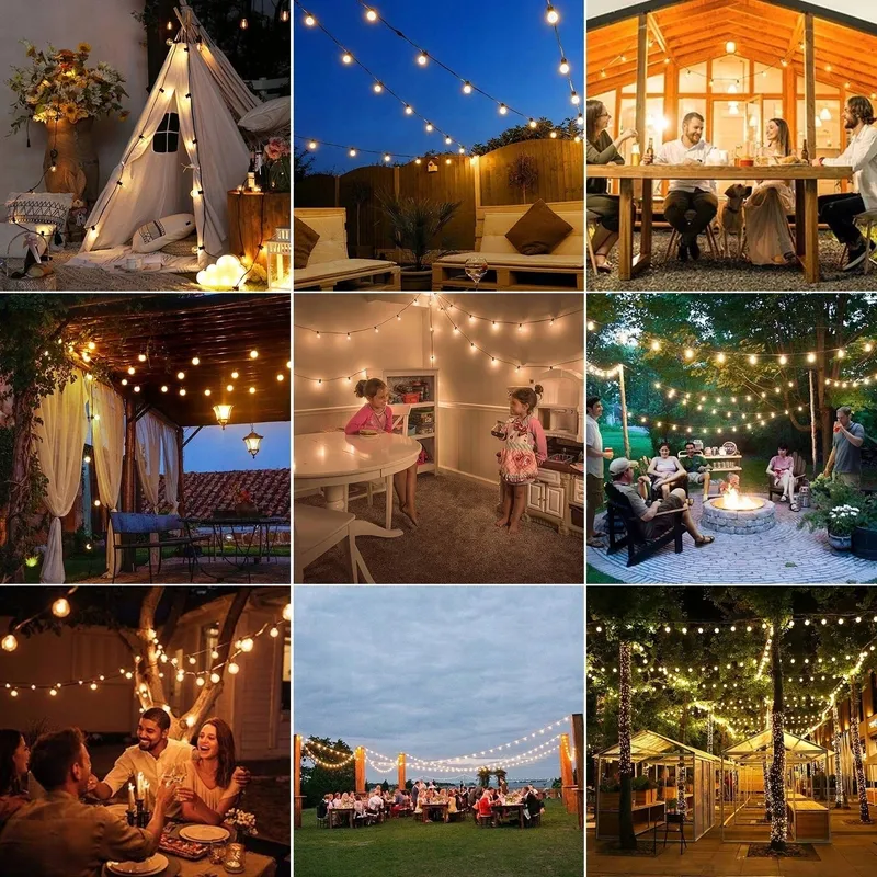 ZOTOI Tuinlichtketting G40 7.6M IP65 Waterdicht — foto 6