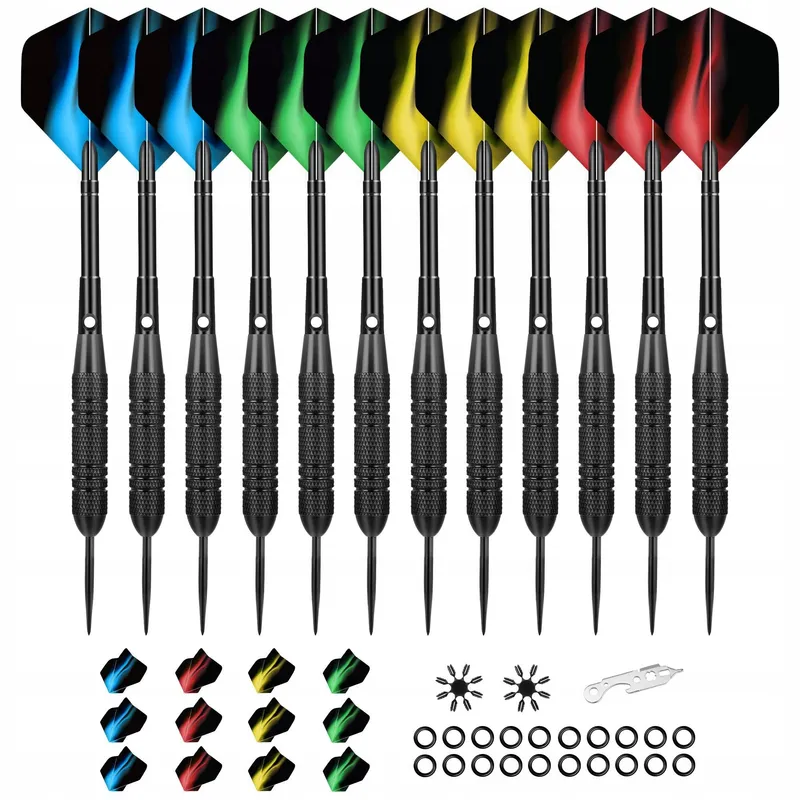 WAYARRIVAL Stalen Dartset 12 Stuks 25g Metalen Punten — foto 1
