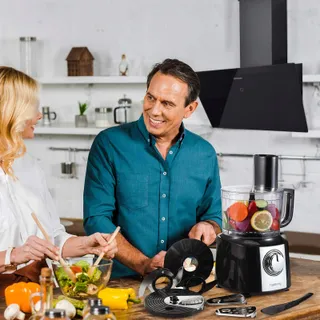 TOPSTRONG Keukenmachine 800W 2L 3 Snijschijven — miniatuur 9