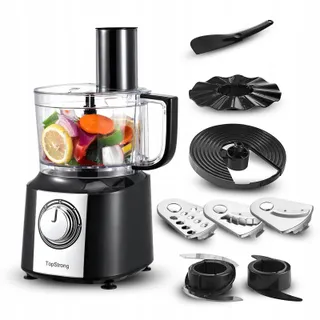 TOPSTRONG Keukenmachine 800W 2L 3 Snijschijven — miniatuur 1