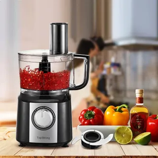 TOPSTRONG Keukenmachine 800W 2L 3 Snijschijven — miniatuur 5