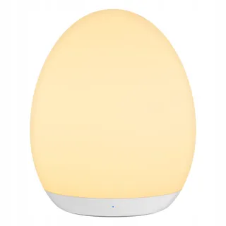 MEDIACOUS LED Nachtlampje Kinderen 8 Kleuren USB Timer Touch — miniatuur 1