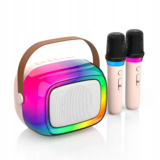 GUYUCOM Karaokeset Bluetooth Kinderen Volwassenen Microfoons — miniatuur 1