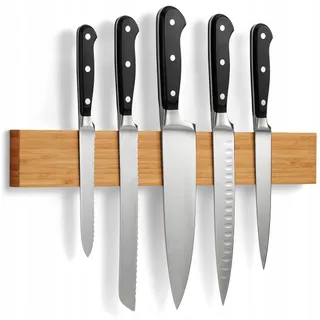 Larhn Magnetische Messenhouder Bamboe 40cm
