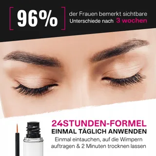 LASHCOCAINE Wimperserum Lange Wimpers Veganistisch Made in Germany — miniatuur 4