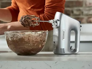 KENWOOD Handmixer 450W 5 Standen Turbo Garde Kneder Zilver — miniatuur 8