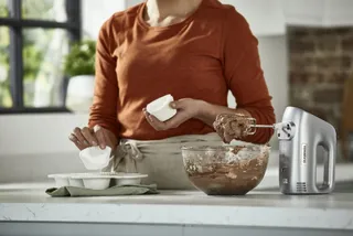 KENWOOD Handmixer 450W 5 Standen Turbo Garde Kneder Zilver — miniatuur 6