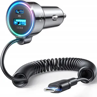 FLYLEAD Sigarettenaansteker Autolader 55W 1,5M — miniatuur 1