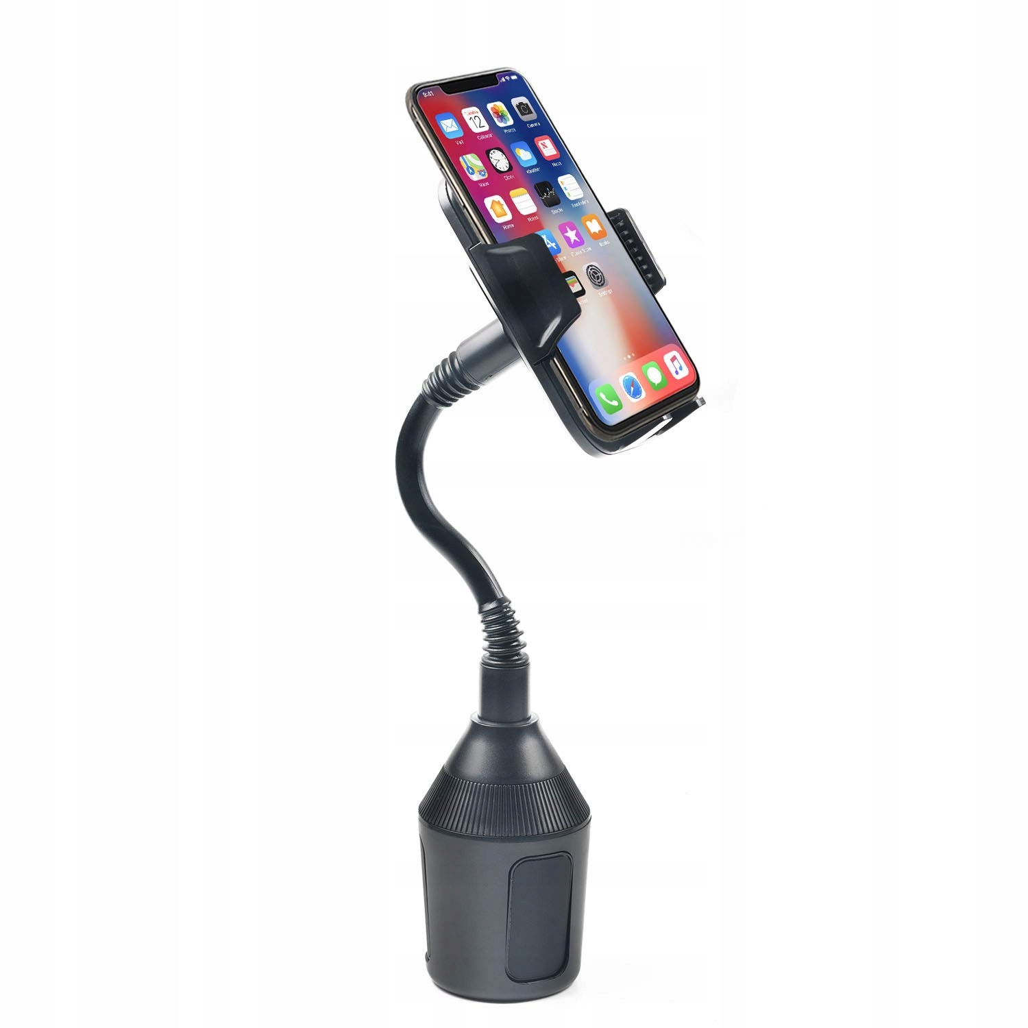 DBREAKS Bekerhouder Telefoonhouder Auto tot 8.4CM Zwart