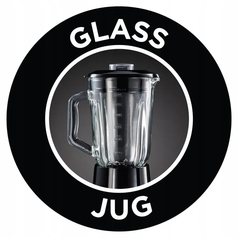 RUSSELL HOBBS Blender 2-in-1 1,5L Smoothie Maker 0,6L BPA-vrij — foto 6