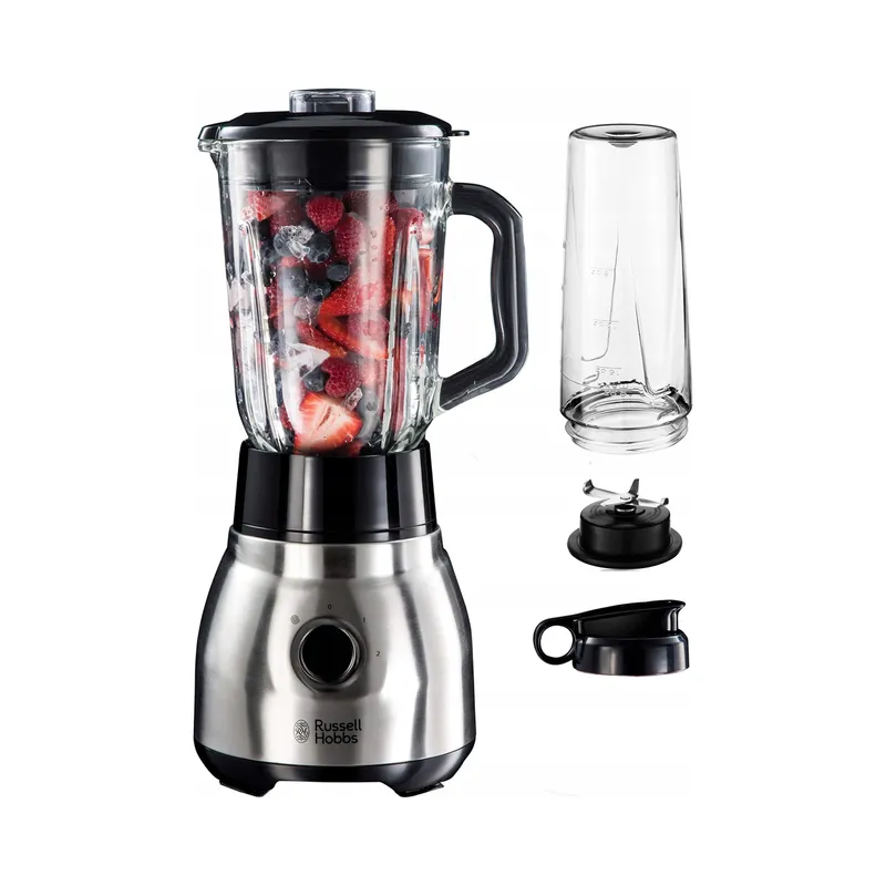 RUSSELL HOBBS Blender 2-in-1 1,5L Smoothie Maker 0,6L BPA-vrij — foto 10