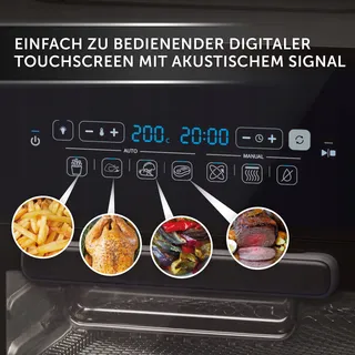 BREVILLE Airfryer XXL 10L 2000W Zwart Grijs — miniatuur 5