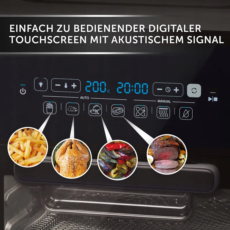 BREVILLE Airfryer XXL 10L 2000W Zwart Grijs — foto 5