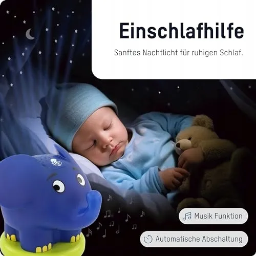 ANSMANN LED Sterrenhemel Projector Olifant Nachtlampje Kinderen — foto 4