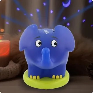 ANSMANN LED Sterrenhemel Projector Olifant Nachtlampje Kinderen — miniatuur 2