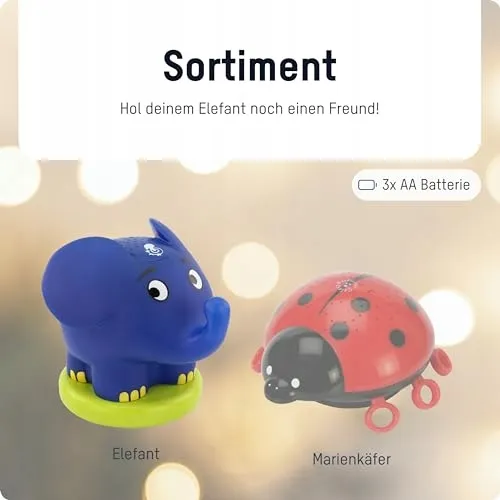 ANSMANN LED Sterrenhemel Projector Olifant Nachtlampje Kinderen — foto 3