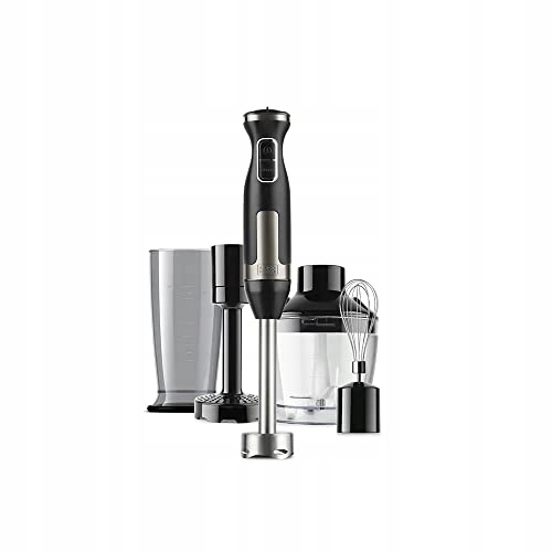BLACK+DECKER Staafmixer 1500W 20 Snelheden Turbo RVS