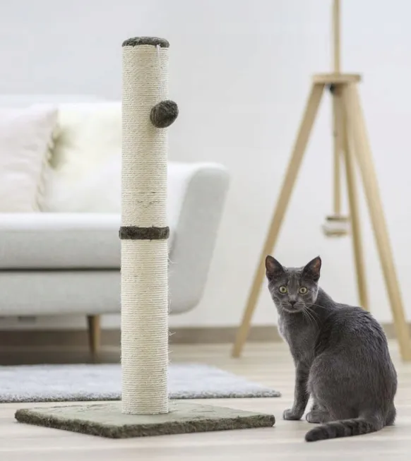 KERBL Krabzuil Opal-Maxi Kat Sisal 78CM Grijs — foto 4