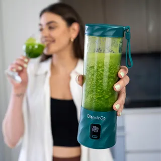 BLENDYGO 3 Mini Draagbare Smoothieblender USB-C 550ml Flesgroen — miniatuur 9